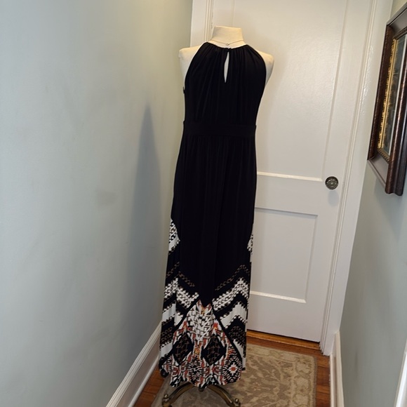 New Chico’s Mixed Tribal Sierra Maxi Dress 1 Med - Picture 4 of 10